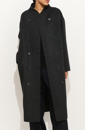 Alex Mill Sophia Wool Blend Coat in Charcoal at Nordstrom, Size Medium