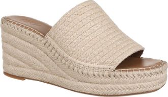 Nordstrom Rack Claire Jute Wedge Slide Sandal in Beige Natural at Nordstrom Rack, Size 6.5