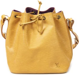 Louis Vuitton Pre-owned Womens Noe PM Shoulder Bag - Yellow - One Size