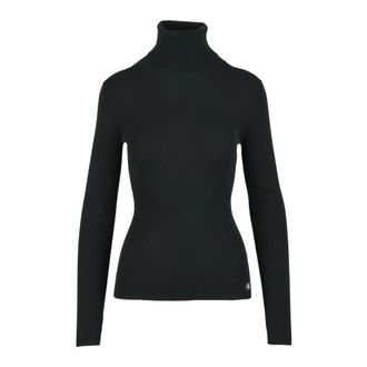 Calvin Klein Jeans Dames, Truien, Zwart, Maat: XS Katoen
