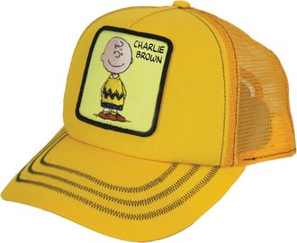 Peter Grimm Peanuts Cartoon Collection Trucker Hat - Adjustable Baseball Cap, White, One size