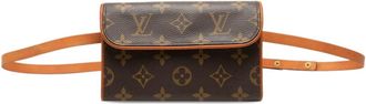 Louis Vuitton Brown Pvc Leather Fanny Pack Pochette (Pre-Owned)