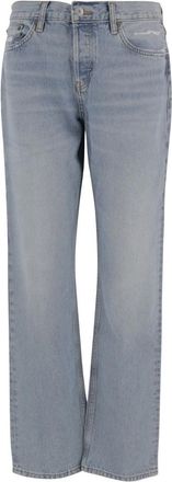 Re/Done Easy Straight Jeans - Dames - Regular Fit Jeans - Blauw - W29 - Katoen - Jeans