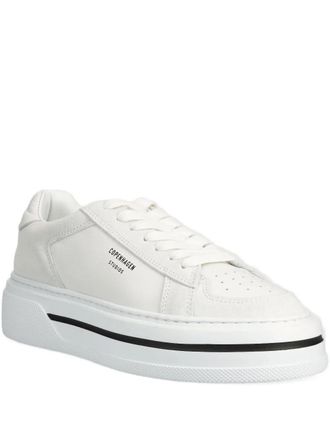 Copenhagen Sneakers con plateau - Bianco