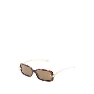 Bottega Veneta Sunglasses, female, Brown, Size: 56 MM Sunglasses