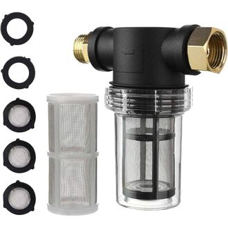 OEM Filtro De Agua Integrado Con Tamiz Transparente, Malla 40, Para Hidrolimpiadoras, Jard&iacute;n Y Hogar - Crezuo
