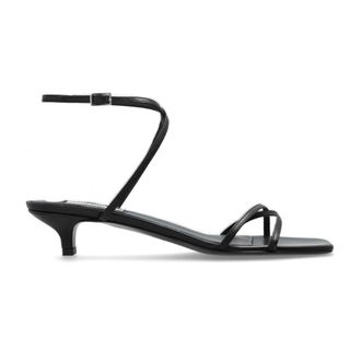 Toteme Sandalias Cruzadas de Cuero - Shoes - Mujer - Negro - 40 EU