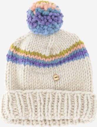 Myssyfarmi Womens Wool Beanie With Pom Finnshep Hat