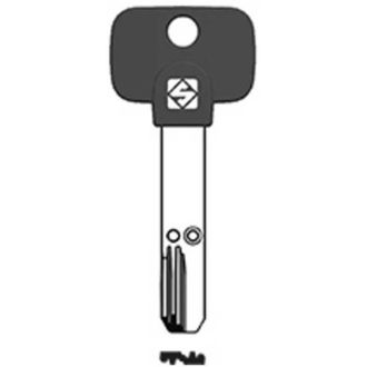 OEM 5 X Silca Mtk17rp Chiave Punzonata Nichel (262)