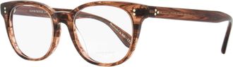 Oliver Peoples Womens Hildie Eyeglasses OV5457U 1690 Merlot Smoke 50mm