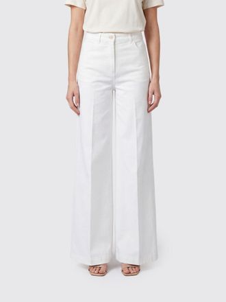 Aspesi High-Waisted Wide-Leg Cotton Corduroy Trousers