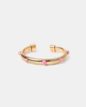 Lilly Pulitzer Sunshine Grove Bangle Bracelet In Cherry Blossom Pink