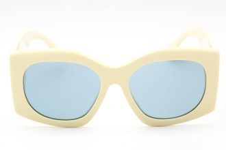 Burberry 0BE4388U Oversized Plastic Frame Sunglasses - Yellow