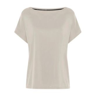 Roberto Ricci Design Cupro Square Shirty - female - RRD - T-Shirts - Beige - 2XL - Tops