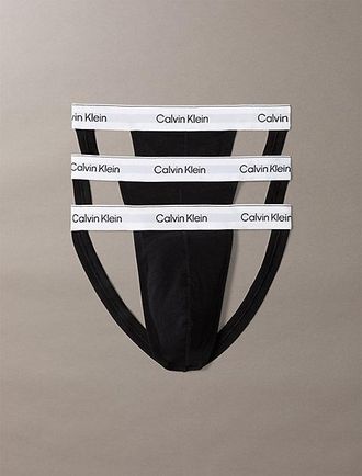 Calvin Klein Pack de 3 suspensorios - Icon Cotton Stretch