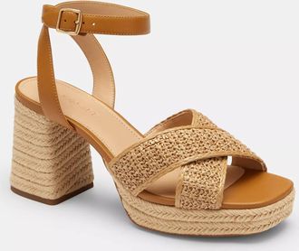 Coach Block Heel Sandal