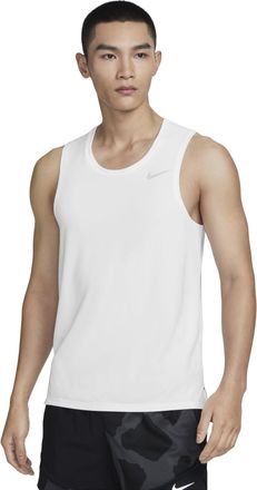 Nike Dri-Fit Miler Running Vest White DV9322-100