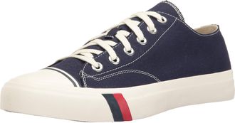Keds Mens Royal Lo Lace Up Fashion Sneaker, Navy Canvas, 3.5 UK