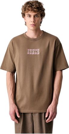Dr&ocirc;le de Monsieur T-Shirts - Heren - T-shirts - Bruin - M - Tops