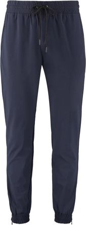 THE (ALPHABET) Casual Jogger Broek - Heren - Sweatpants - Blauw - L - Leer - Broeken