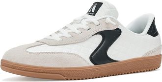 Skechers Hotshot Soft Luxe Cozy Fit Hands Free Slip-ins Womens Shoes White Black : 6.5 B - Medium, Suede