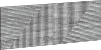vidaXL Cabecero Montada En La Pared Haarlem Sonoma Gris Vidaxl