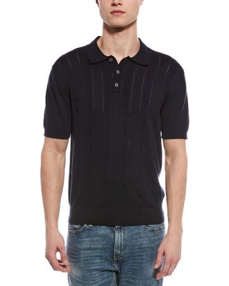 Weatherproof Vintage Weatherproof Vintage Pointelle Polo Sweater