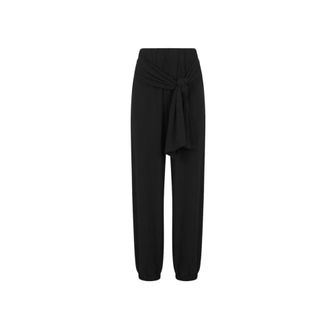 Fidan Novruzova Tapered Trousers, female, Black, Size: XS Wrap Trousers