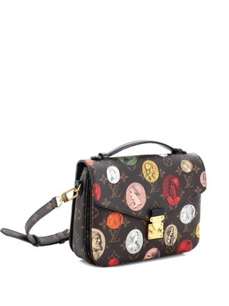 Louis Vuitton Pochette Metis Limited Edition Fornasetti Cameo Monogram Canvas crossbody bag - Marrone
