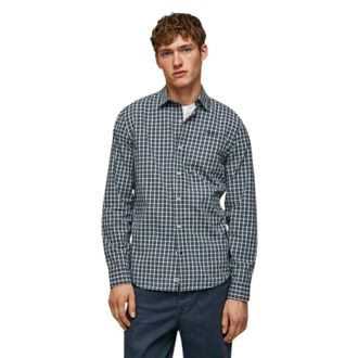 Pepe Jeans London Hombre, Camisas, Gris, Talla: L