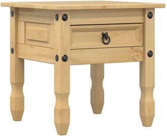 vidaXL Side Table Corona 50x50x50 cm Solid Wood Pine Vidaxl