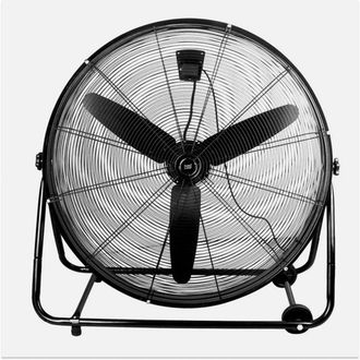 Fabrilamp Fabrilamp - Ventilador Industrial Vendaval 360w Negro 87d 3 Velocidades 92,5x95x42 Cm Orientable