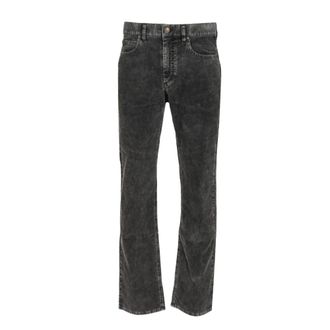 Isabel Marant Lewys Trousers - male - Isabel Marant - Straight Fit Jeans - Black - W32 - Jeans
