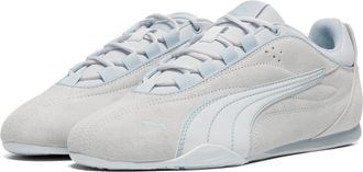 Puma Sneaker PUMA CATCH SOLEIL SD, Damen, Gr. 37,5, silber mist, lucite, Leder, colorblocking, Schuhe Sneaker, Design auf den Spuren des Puma Speedcat