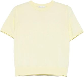 Patrizia Pepe T-shirt in maglia - Giallo