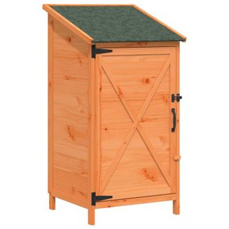 vidaXL Cobertizo De Jard&iacute;n Con Techo Marr&oacute;n 59,5 X 56 X 113,5 Cm Vidaxl
