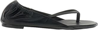 Jacquemus Black Nu-Pieds Thong Sandals