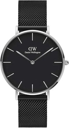 Daniel Wellington Petite Ashfield - Dames - Horloges - Zwart - ONE Size - Accessoires