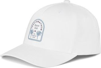 Travis Mathew Club Member Snapback Baseball Cap in White at Nordstrom, Size One Size Oz