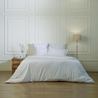 Febronie Funda n&oacute;rdica percal de algod&oacute;n blanco 260x240