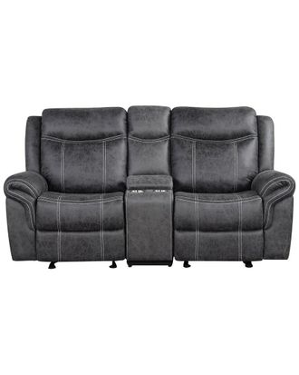 ACME Zubaida Power Motion Loveseat With Usb Port