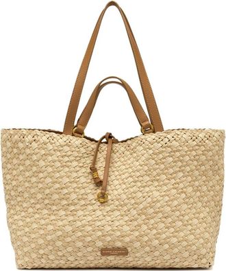 Gianni Chiarini Shopping Mercy - Dames - Shoppers - Beige - ONE Size - Leer - Tassen