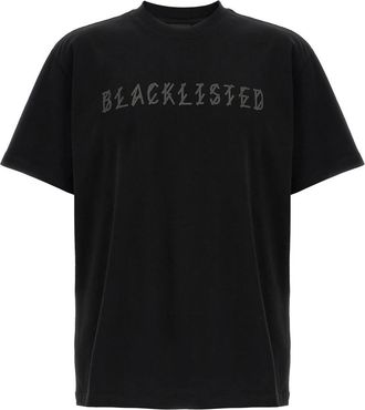44 Label Group Blacklisted T-Shirt - Heren - T-shirts - Blauw - M - Katoen - Tops