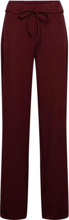 &Co Woman Grace Broeken - Dames - Wijde Broeken - Rood - XS - Polyester - Broeken
