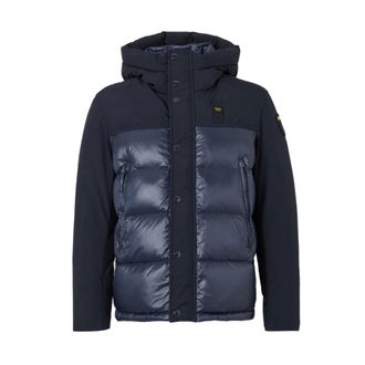 Blauer Heren, Jassen, Blauw, Maat: XL Nylon