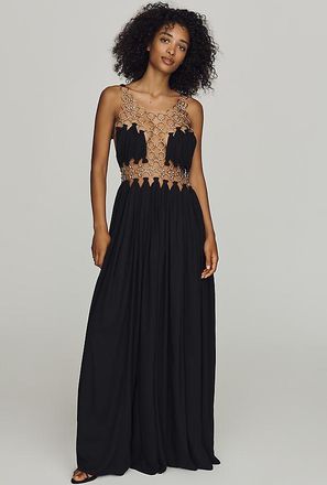 Delfi Delta Chainlink Maxi Dress