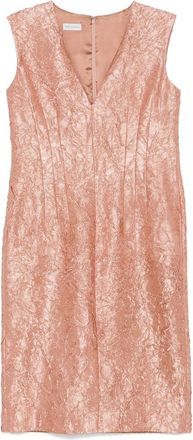 Dries Van Noten Crinkled Midi Dress