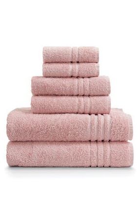 Ella Jayne Home Ella Jayne Face-Hand-Body 6-Piece Towel Set in Rose at Nordstrom Rack, Size 6 Piece Set