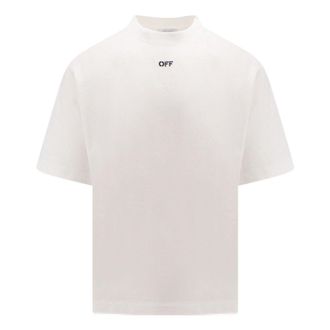 Off-white Scribble Diags Skate Short-Sleeve Tee White Black OMAA120S24JER0050110