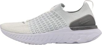 Nike (WMNS) Nike React Phantom Run Flyknit 2 True White Silver CJ0280-100